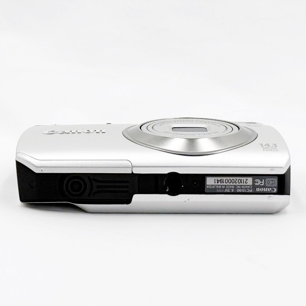 美品】キヤノン CANON PowerShot A3200IS シルバー コンデジ カメラ