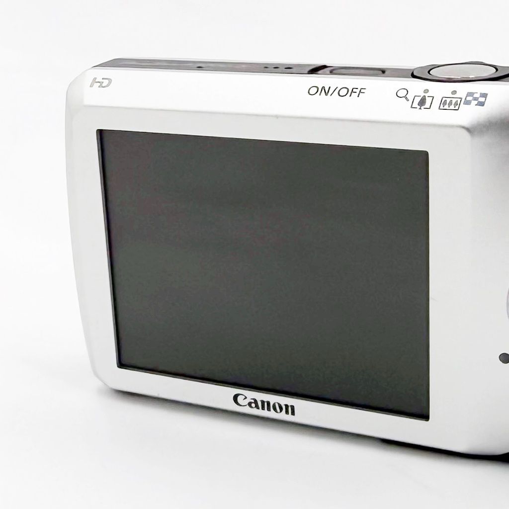 美品】キヤノン CANON PowerShot A3200IS シルバー コンデジ カメラ
