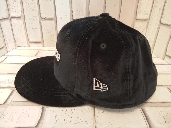 Supreme シュプリーム キャップ ERA Velour BOX LOGO ブラック ストリート