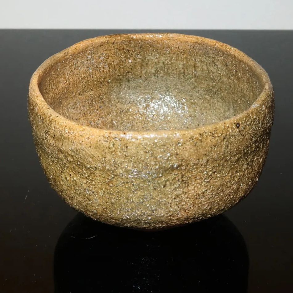 茶道具】9代大樋長左衛門 大樋焼 飴釉茶碗 - メルカリ