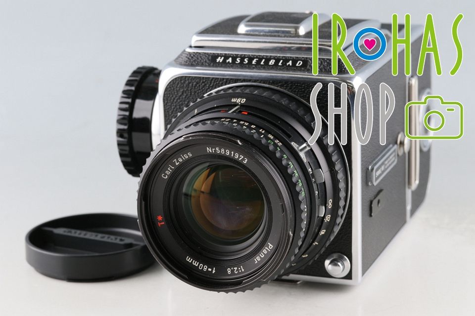 Hasselblad 500C/M + Carl Zeiss Planar T* 80mm F/2.8 C Lens + A12