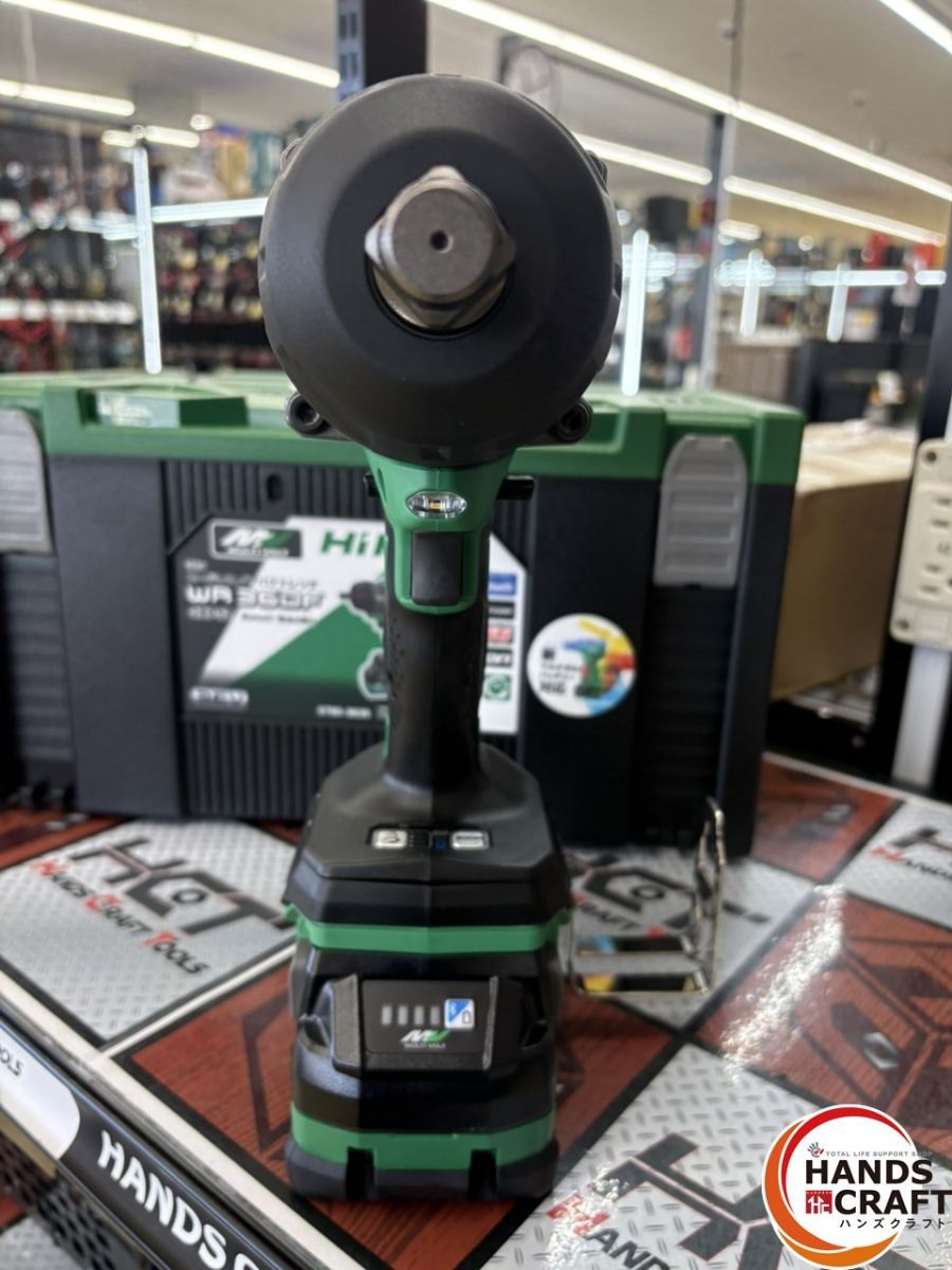  HiKOKI ハイコーキ インパクトレンチ バッテリー ×2 充電器付 ハンズクラフ 電動インパクトレンチ ドリル ドライバー レンチ