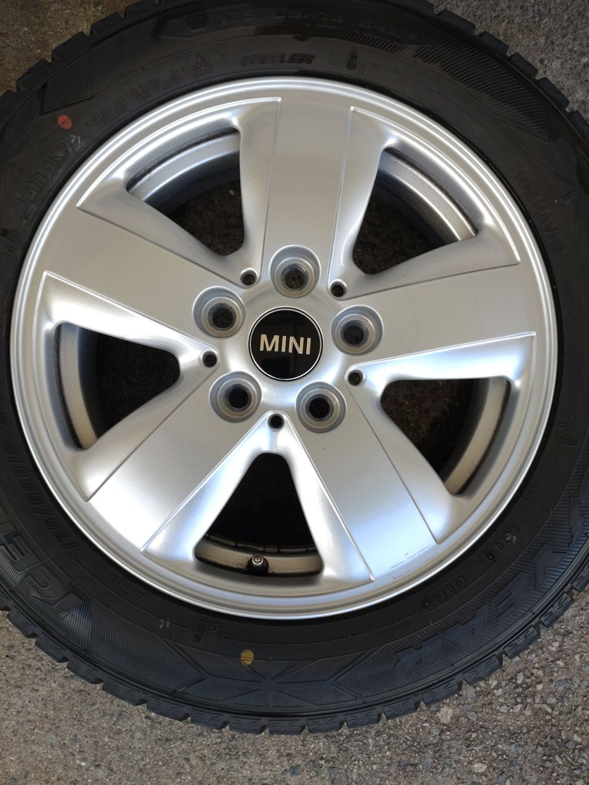  BMW MINI F 55 56 ミニ ホイール 15インチ ヘリスポーク492 15 5 J 46 112 H ＆ 175 65 R 4本セット 15インチ タイヤ ホイールセット