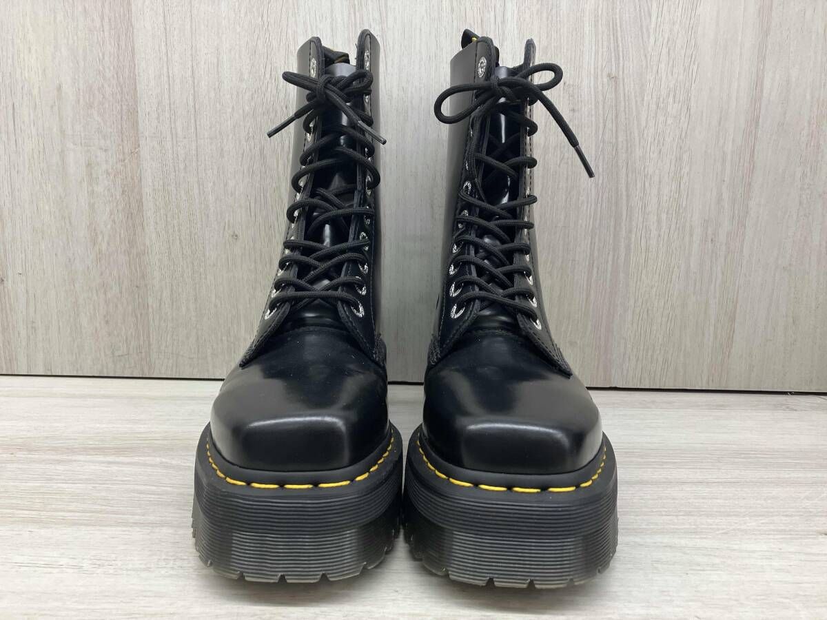 Dr Martens ブーツ UK 7 25 5 cm 1490 QUAD SQUARED 10ホール スクエアトゥ BLK