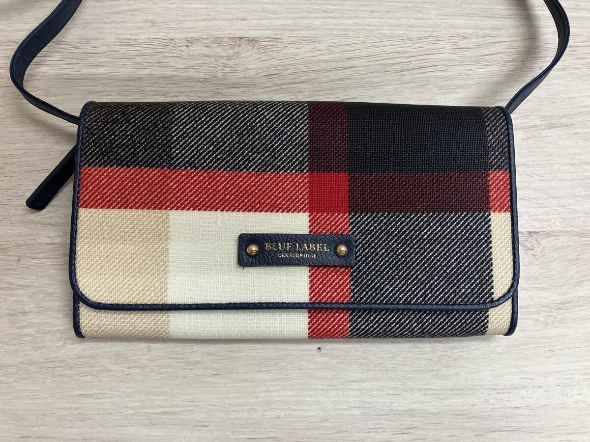 BLUE LABEL CRESTBRIDGE ブルーレーベルクレストブリッジ ショルダー