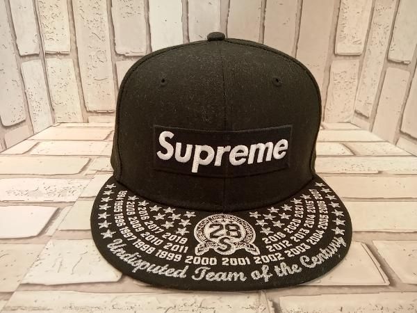 Supreme シュプリーム キャップ Undisputed BOX LOGO ブラック ストリート