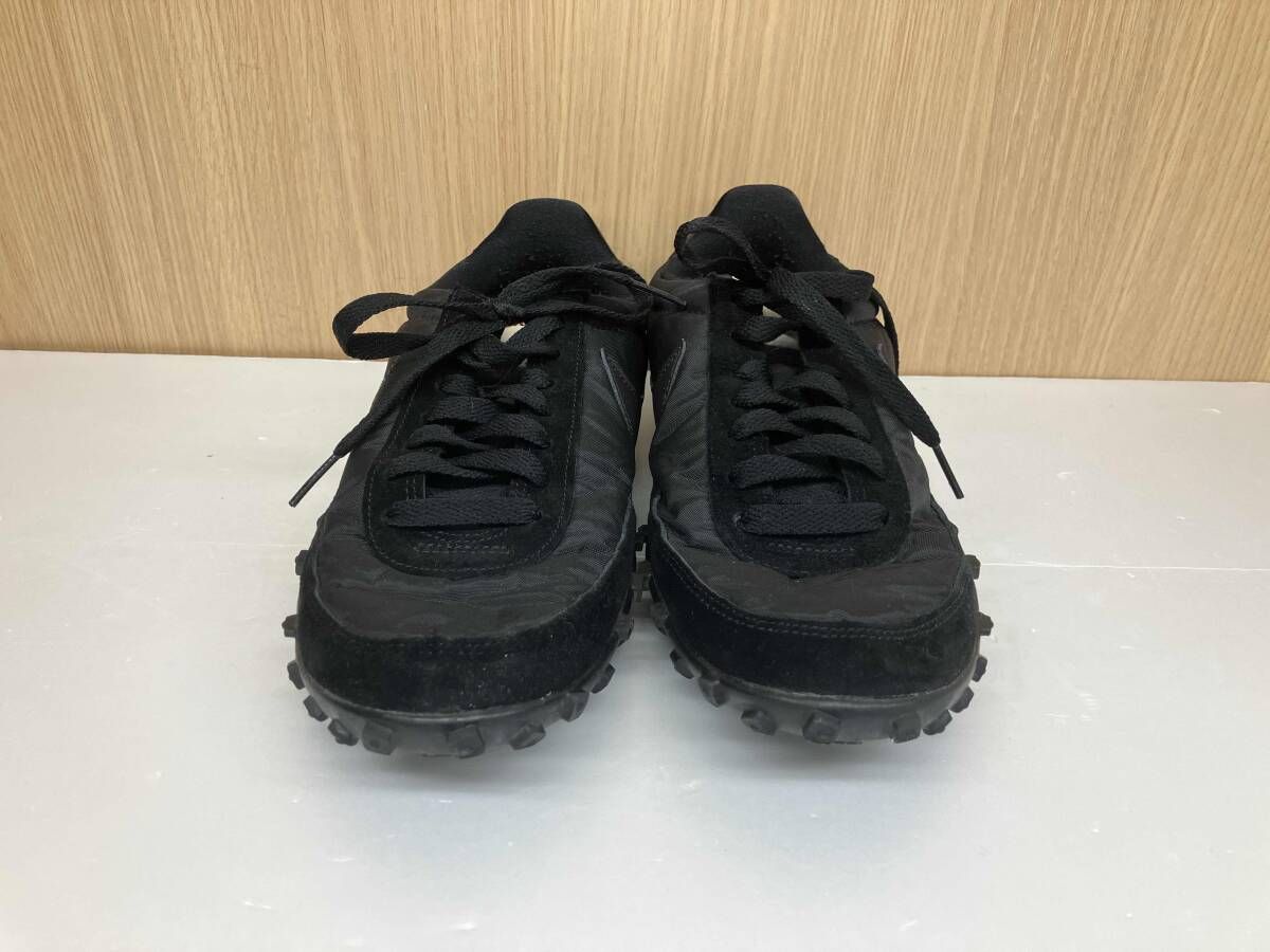 NIKE × BLACK COMME des GARCONS ナイキ×ブラックコムデギャルソン WAFFLE RACER 17 AA 9709-001 スニーカー 24 ブラック 通年