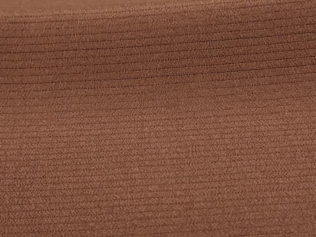 絽縮緬 茶褐色