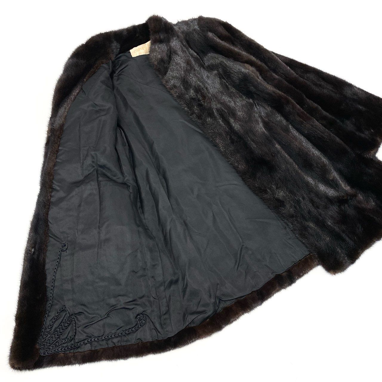11k28 carven fur カルヴェン ファー マホガニーミンク ミンクコート