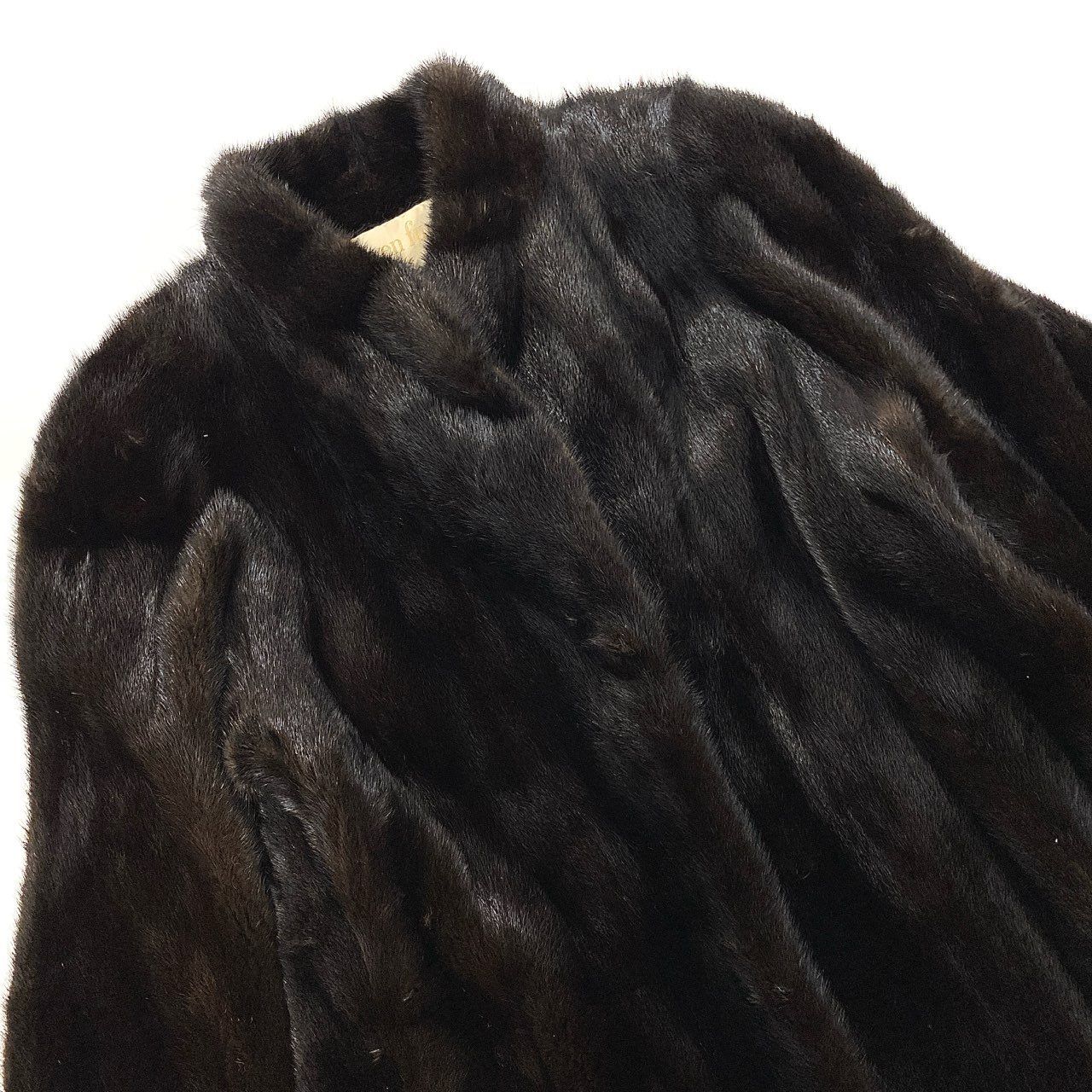 11k28 carven fur カルヴェン ファー マホガニーミンク ミンクコート