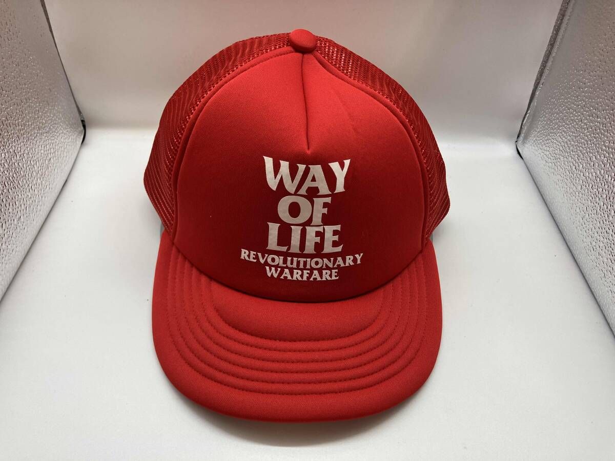 RATS ラッツ キャップ 25SS RATS MESH CAP WAY OF LIFE レッド - メルカリ