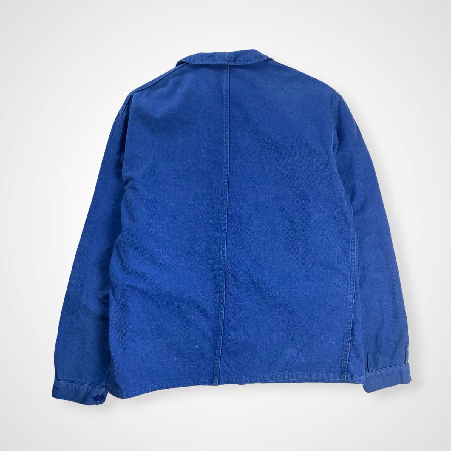美品♪3L アドルフラフォン ノースリーブ コットン100ロングジレ フランス製 ADOLPHE LAFONT アドルフ ラフォン / 60s FRENCH WORK JACKET コットン
