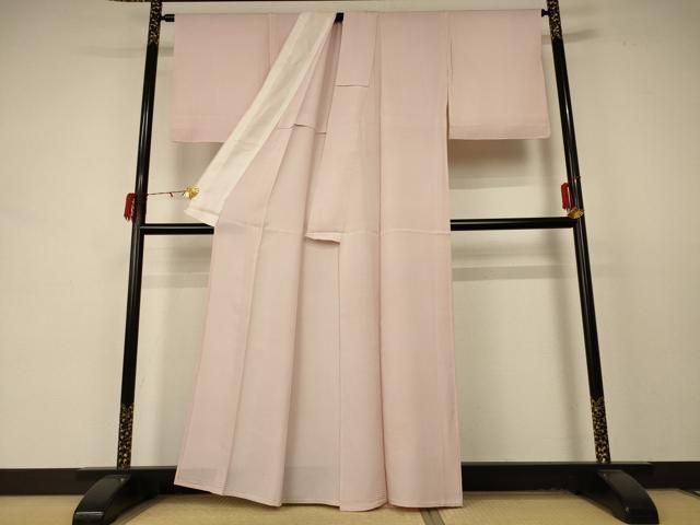 平和屋着物 夏物 色無地 絽 洗柿色 正絹 jd