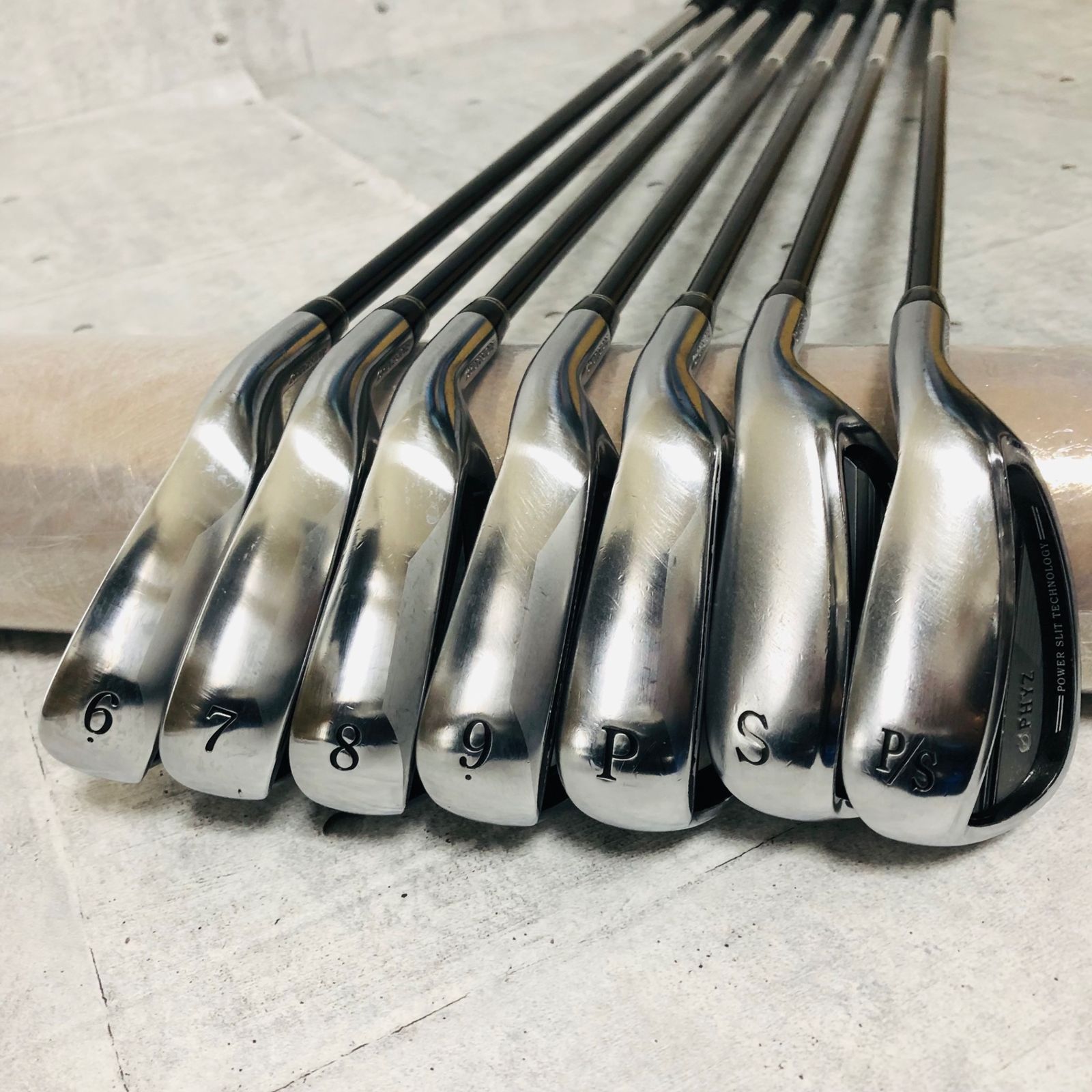 BRIDGESTONE ブリヂストン phyz ファイズ PZ504I アイアン 7本 メンズ