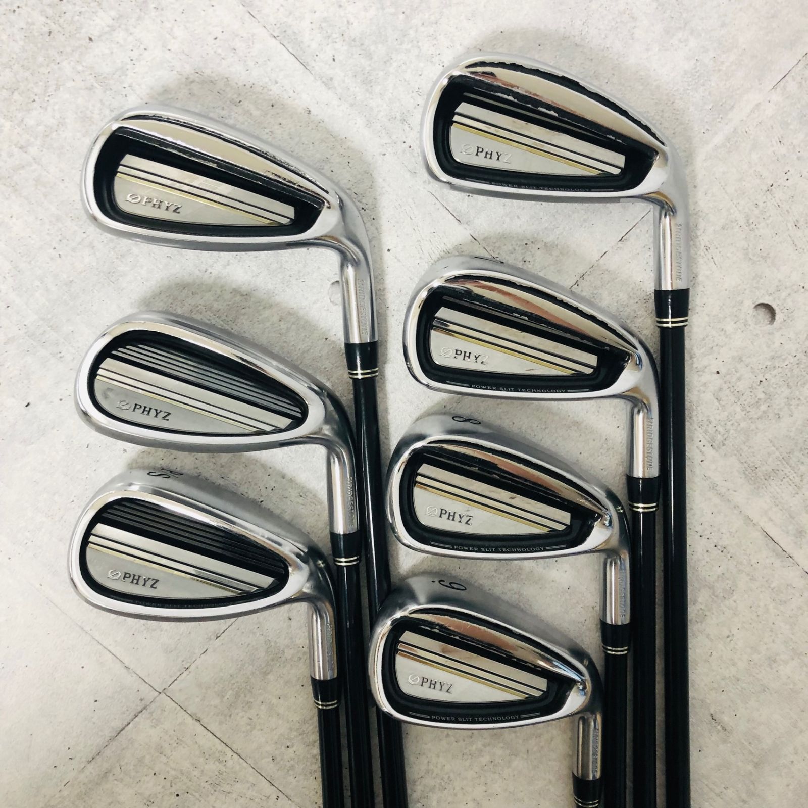 BRIDGESTONE ブリヂストン phyz ファイズ PZ504I アイアン 7本 メンズ