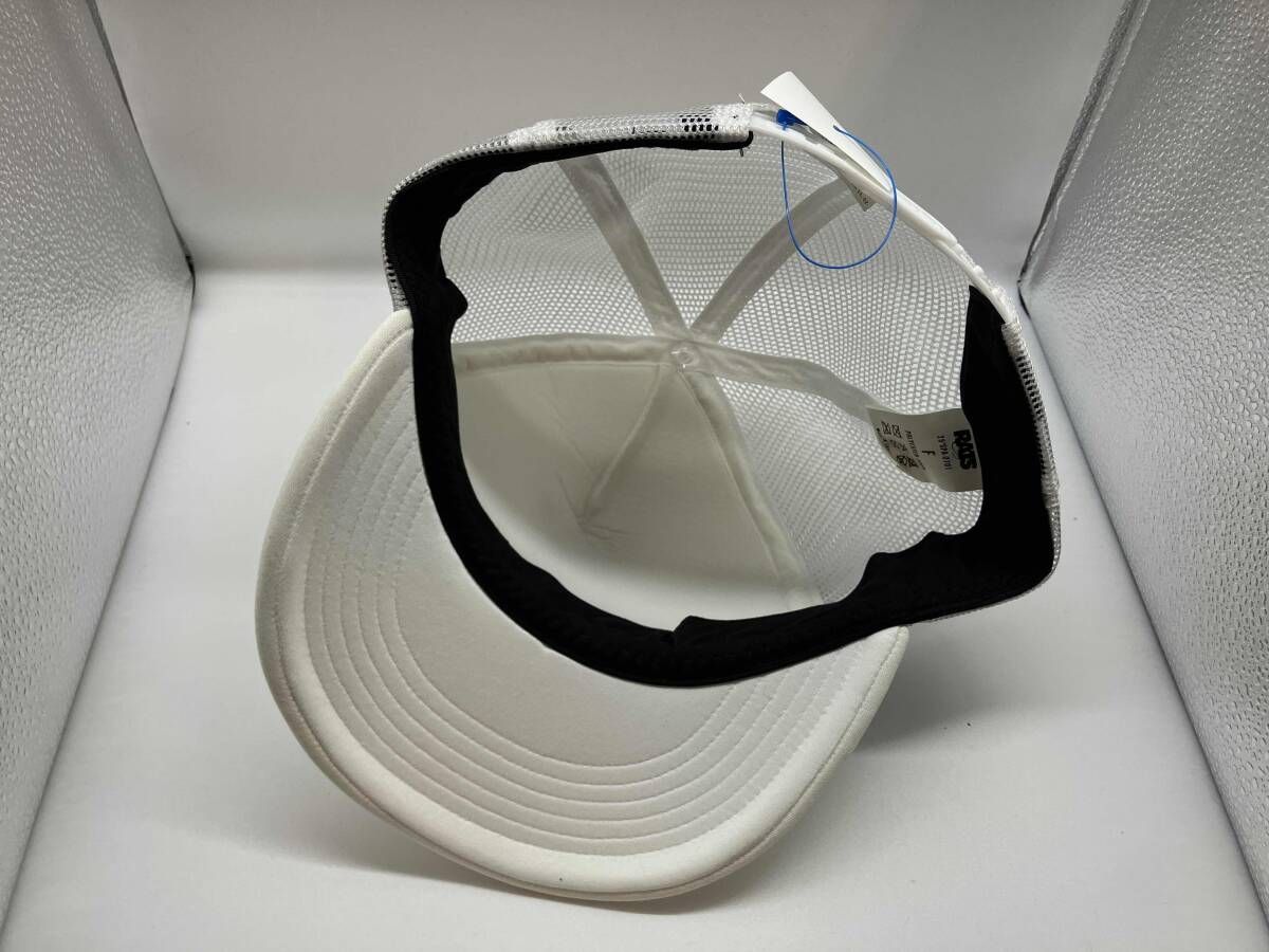 RATS ラッツ キャップ 25SS PATS MESH CAP WAY OF LIFE ホワイト