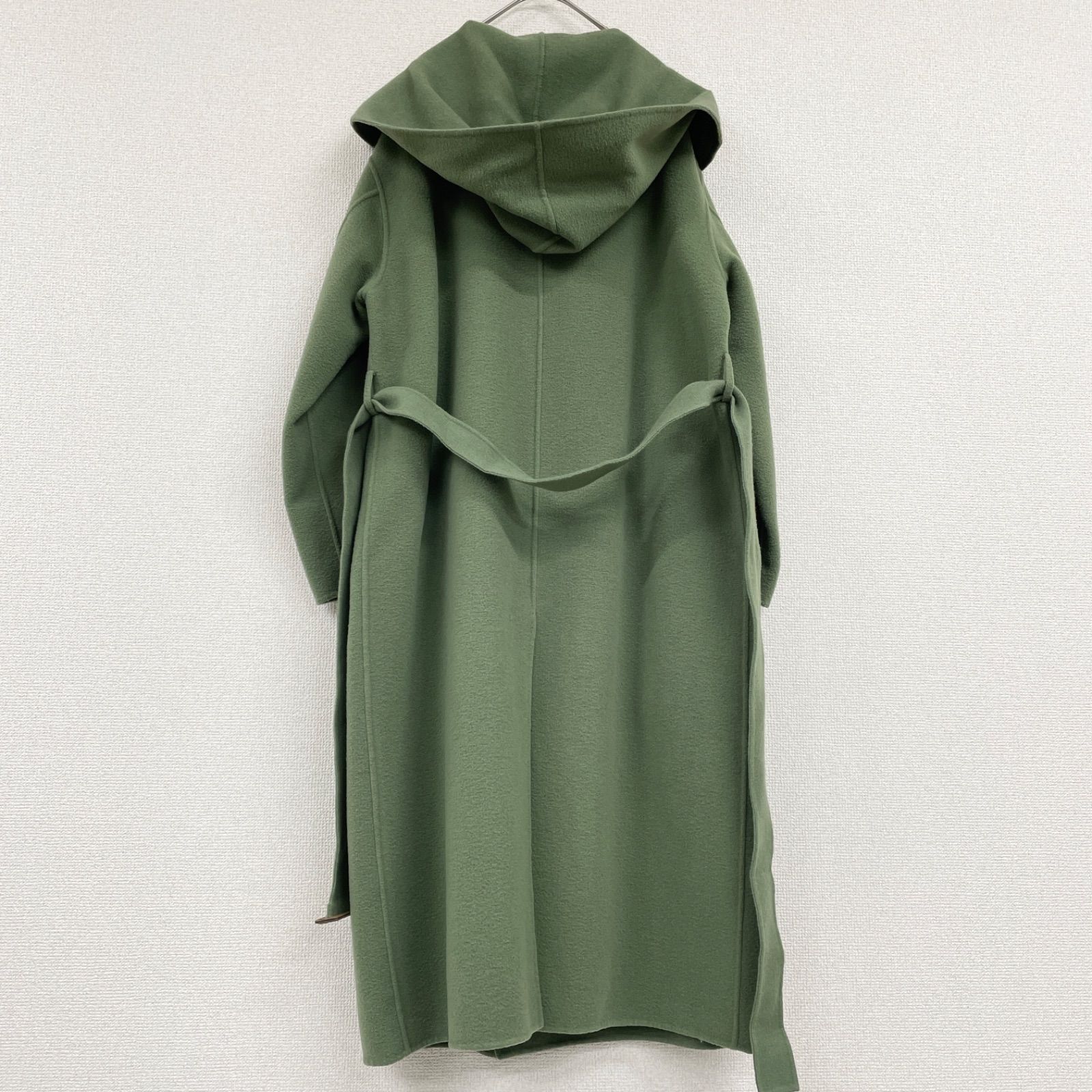 AURALEE オーラリー 2022AW ロングコート ダブルフェイス フード