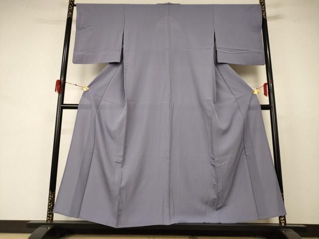 平和屋着物 夏物 色無地 絽 薄鼠色 正絹 jd