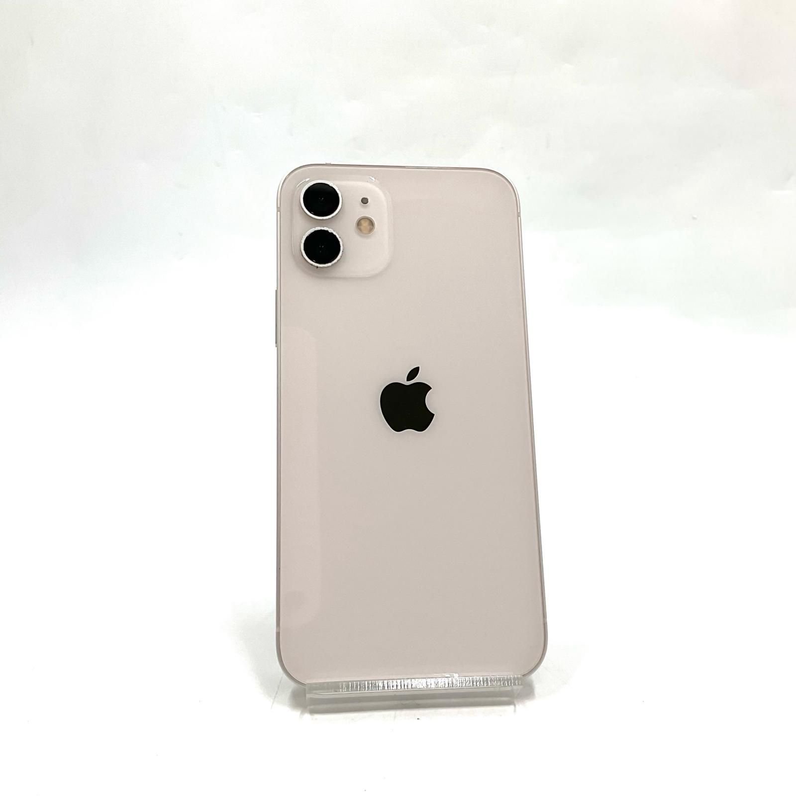 スマートフォン本体 iPhone 12 White 128GB SoftBank iPhone 12 128GB ホワイト Softbank 白ロム 動作確認済 77%【全額返金