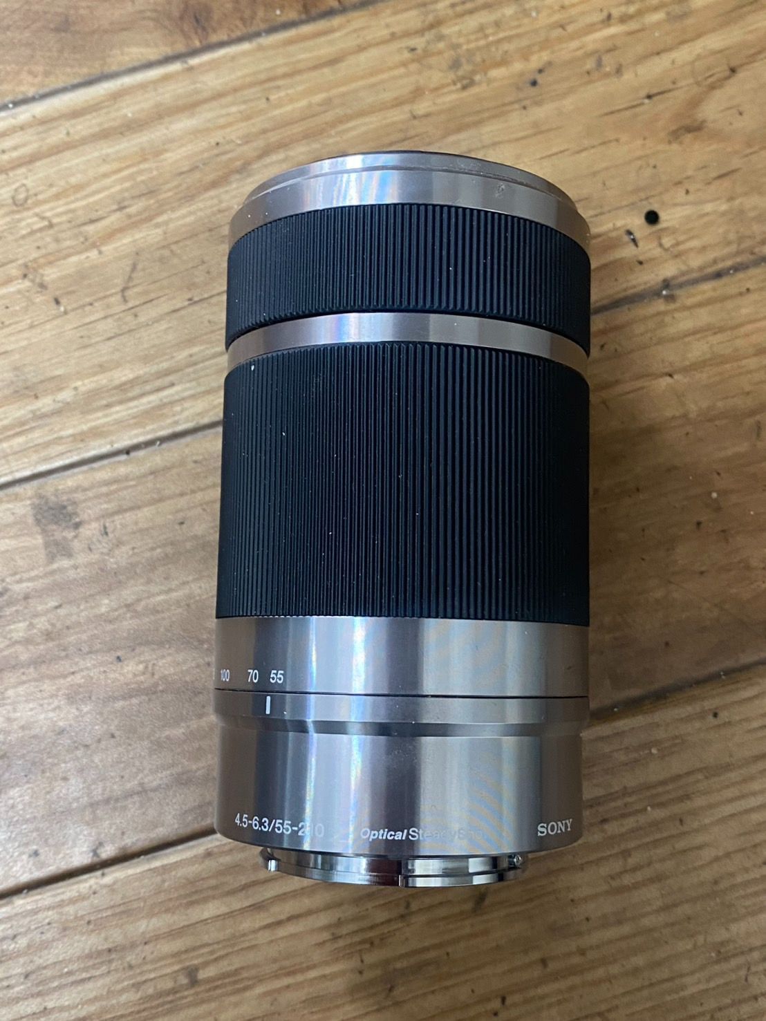 ソニー SONY E 55-210mm F4.5-6.3 ブラック OSS SEL55210 カメラ用