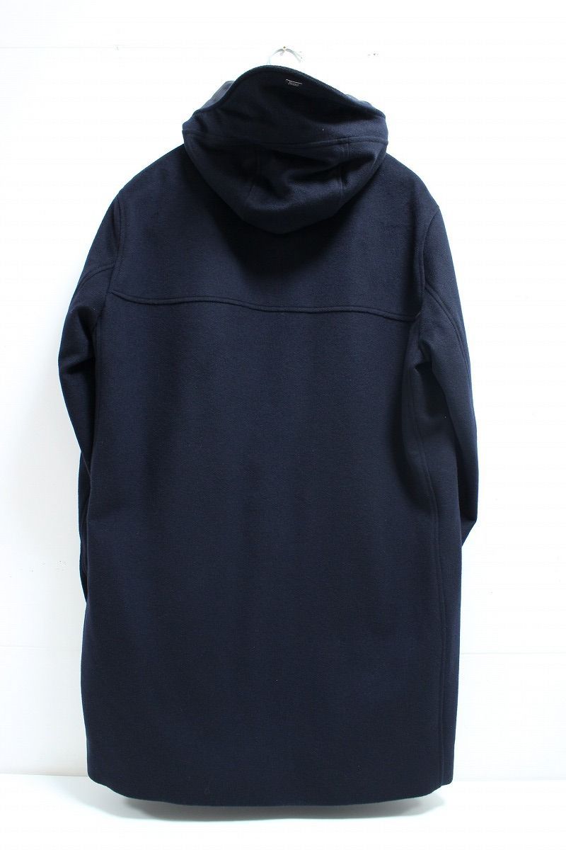 HERNO ヘルノ コート フード カシミア ウール ネイビー 52 定価207900円 11-F 148 1 100
