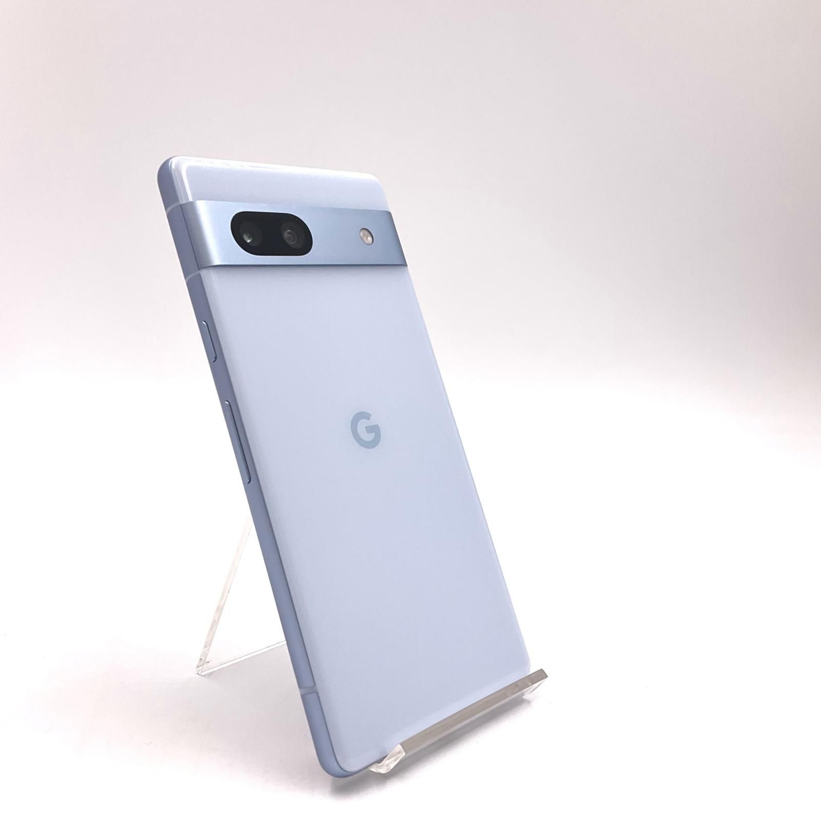 Google Pixel 7a 128GB Sea au G82U8 白ロム 動作確認済【全額返金保証