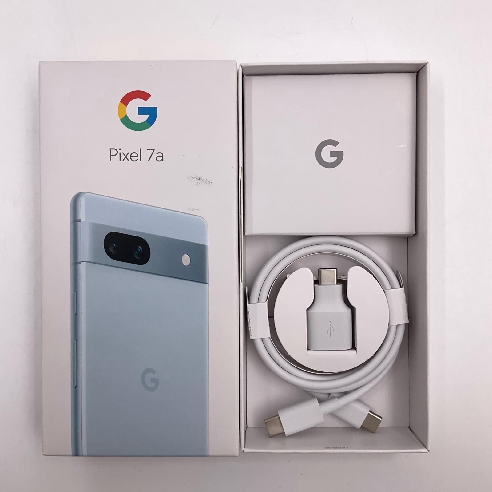 Google Pixel 7a 128GB Sea au G82U8 白ロム 動作確認済【全額返金保証