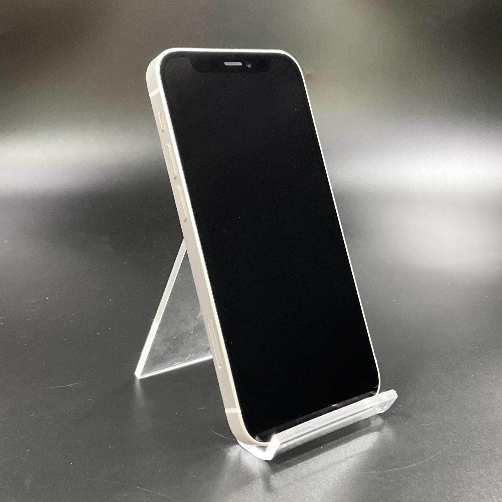 iPhone 12 mini 64GB ホワイト SIMフリー 白ロム 動作確認済 81%【全額