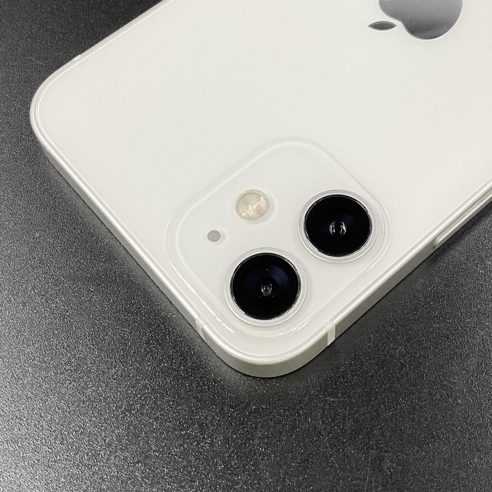 iPhone 12 mini 64GB ホワイト SIMフリー 白ロム 動作確認済 81%【全額