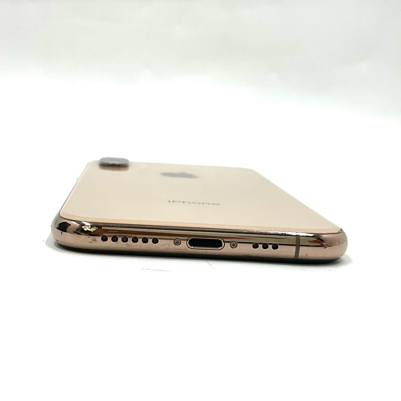 iPhone XS 256GB ゴールド docomo 白ロム 人気 85%【最速発送】【難有