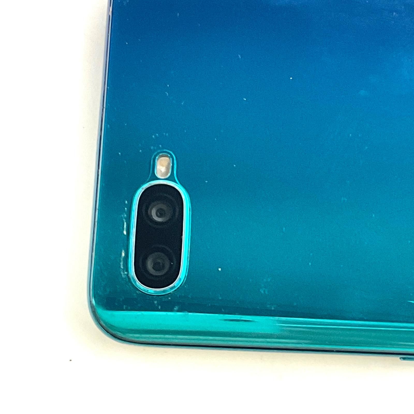 新品未開封 OPPO Reno A ブルー SIMフリー64GB 中古美品 OPPO Reno A