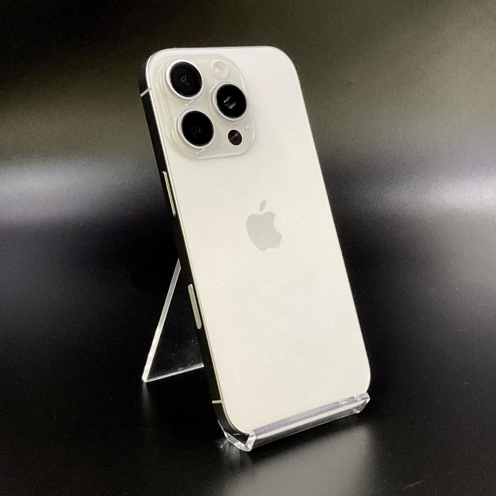 iPhone 16 Pro 256GB ホワイトチタニウム SIMフリー 白ロム 動作確認済