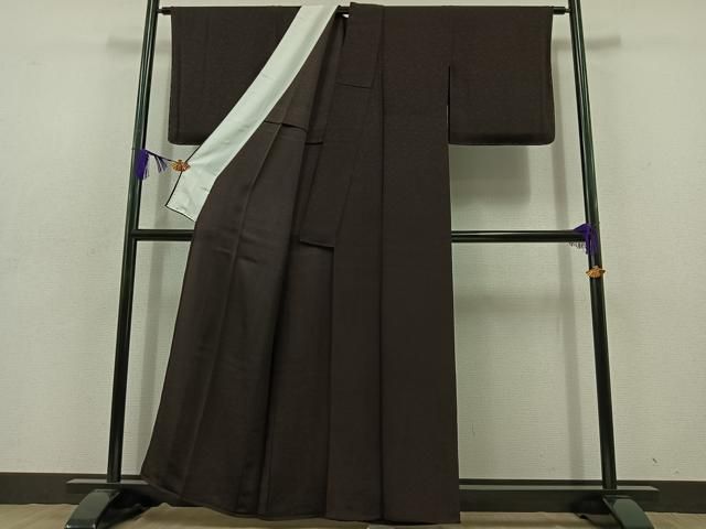 単衣 花唐草地紋