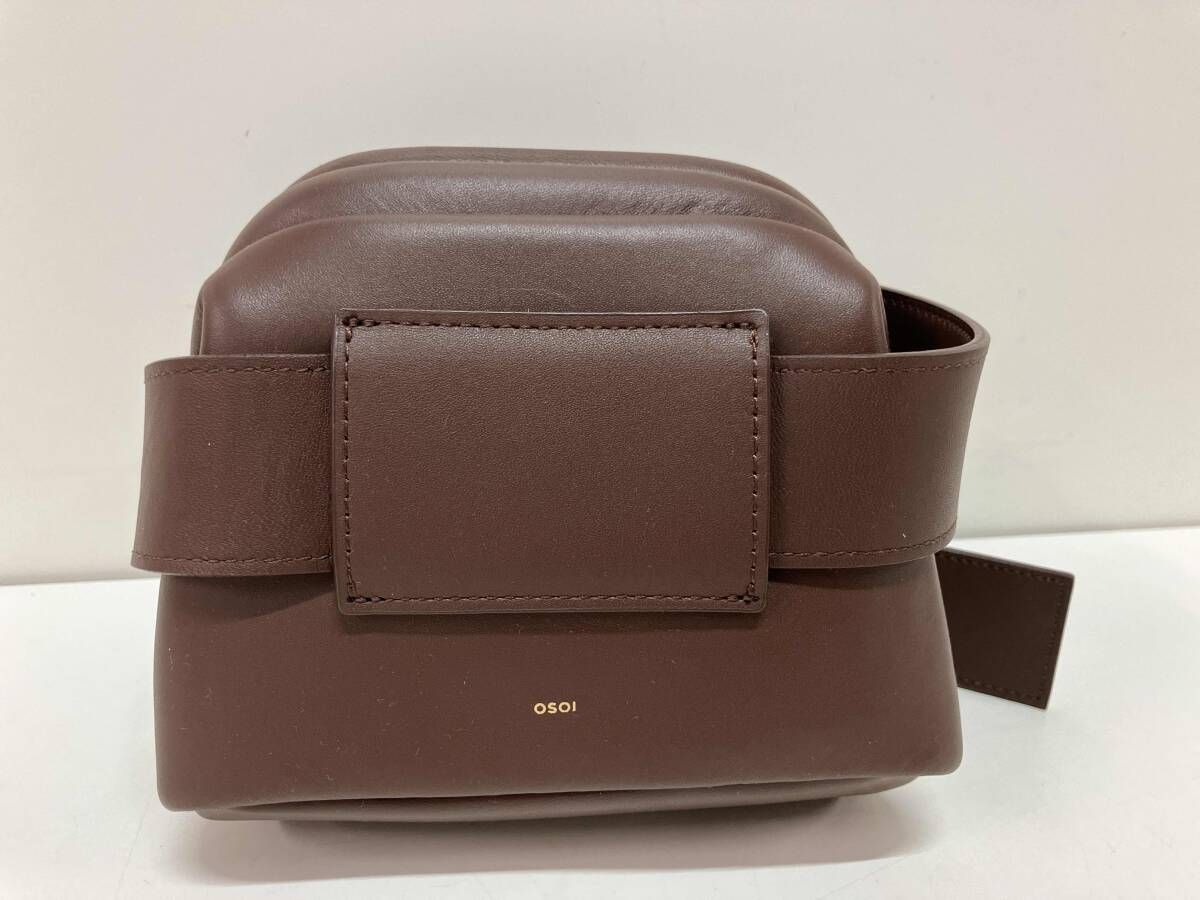 OSOI オソイ ショルダーバッグ PECAN BROT ブラウン 保存袋付き - メルカリ