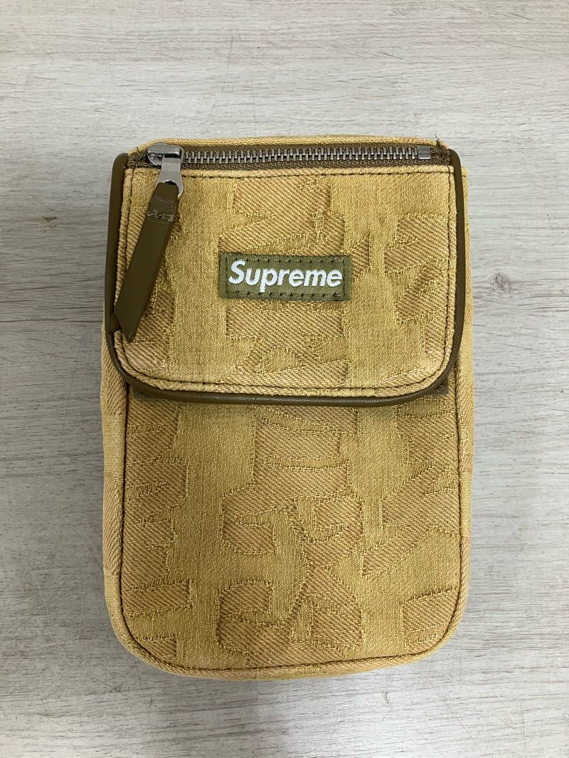 【 美品 】22SS Supreme ネックポーチ オリーブ 22SS Supreme ネックポーチ オリーブ