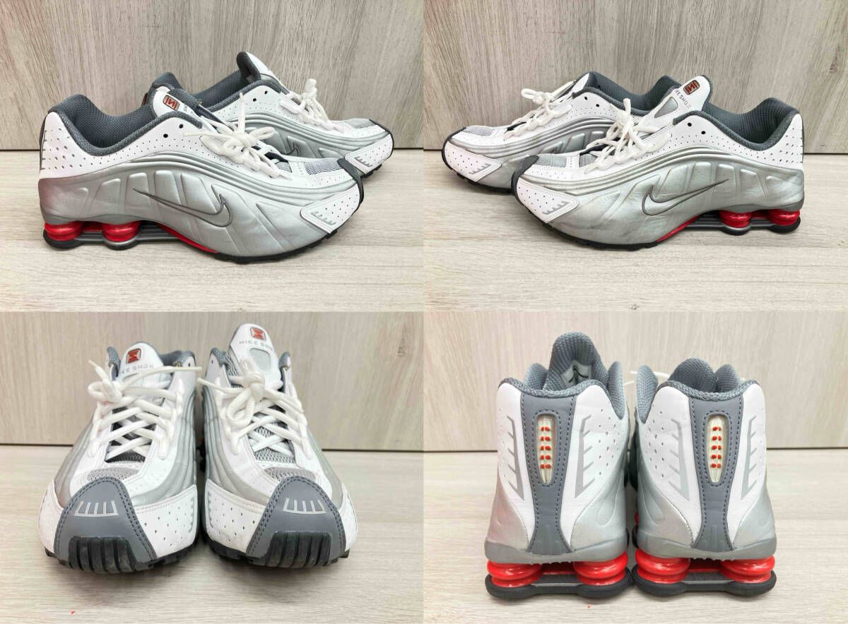 NIKE ナイキ SHOX ショックス R4 ローカットスニーカー シルバー
