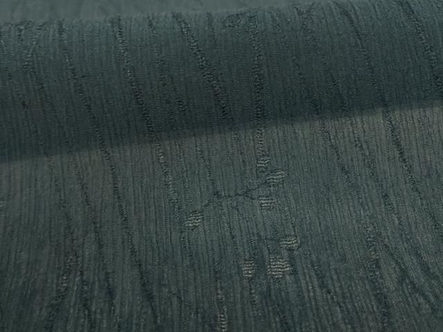 色無地 枝花紋紗