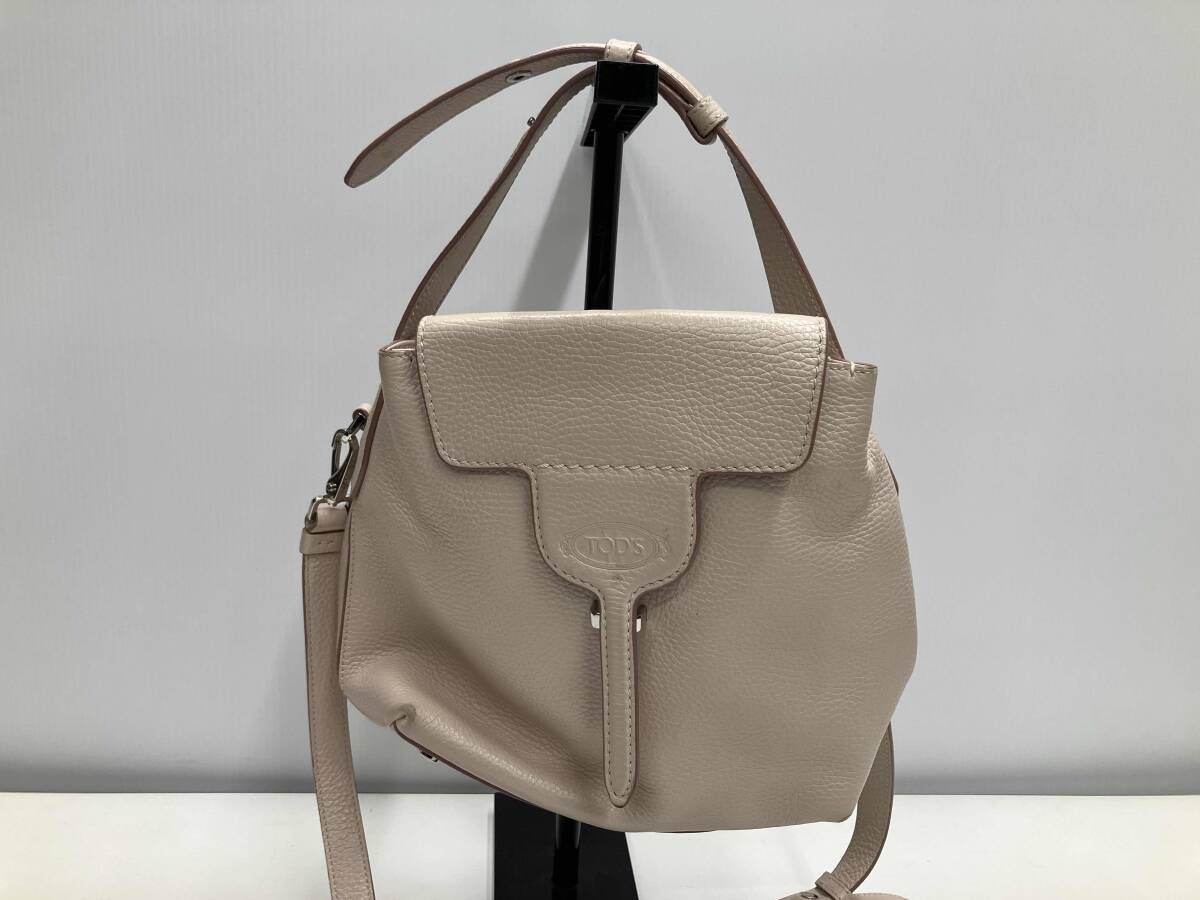 Tod s トッズ JOY ジョイ 2 wayバッグ レザーハンドバッグ ピンク ショルダーバッグ
