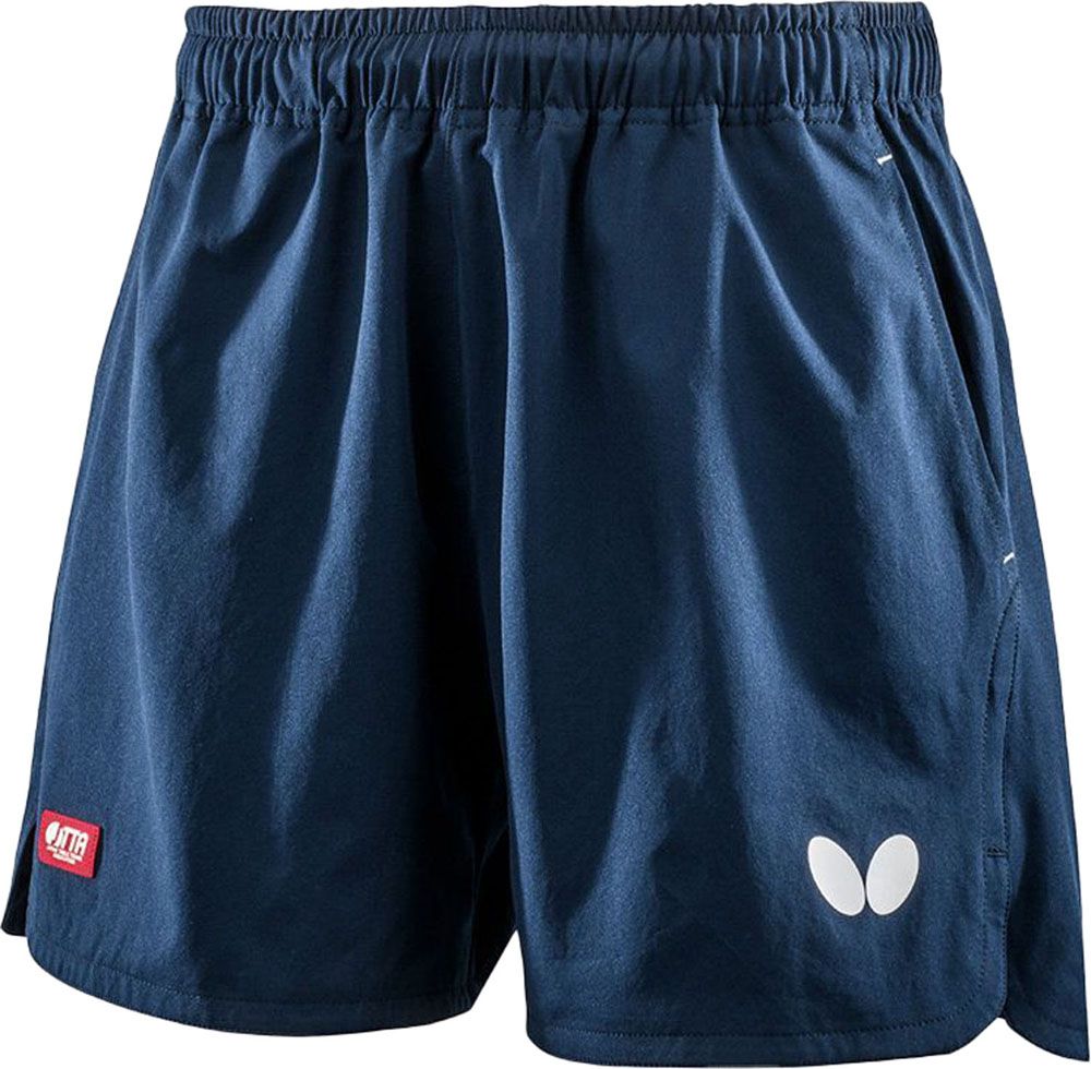 バタフライ Butterfly 卓球 4wayストレッチ ゲームパンツ ウエア JTTA公認 メンズ レディース ズボン ゲームズボン 大会 試合 公式戦  52070 178 ネイビー