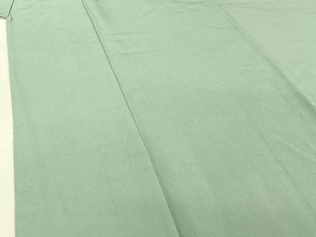 平和屋着物▽上質な色無地　単衣　錆青磁色　正絹　逸品　未使用　AABE5771fy 平和屋着物▽上質な色無地 単衣 秘色色 正絹 逸品 CABF7666thの通販 by