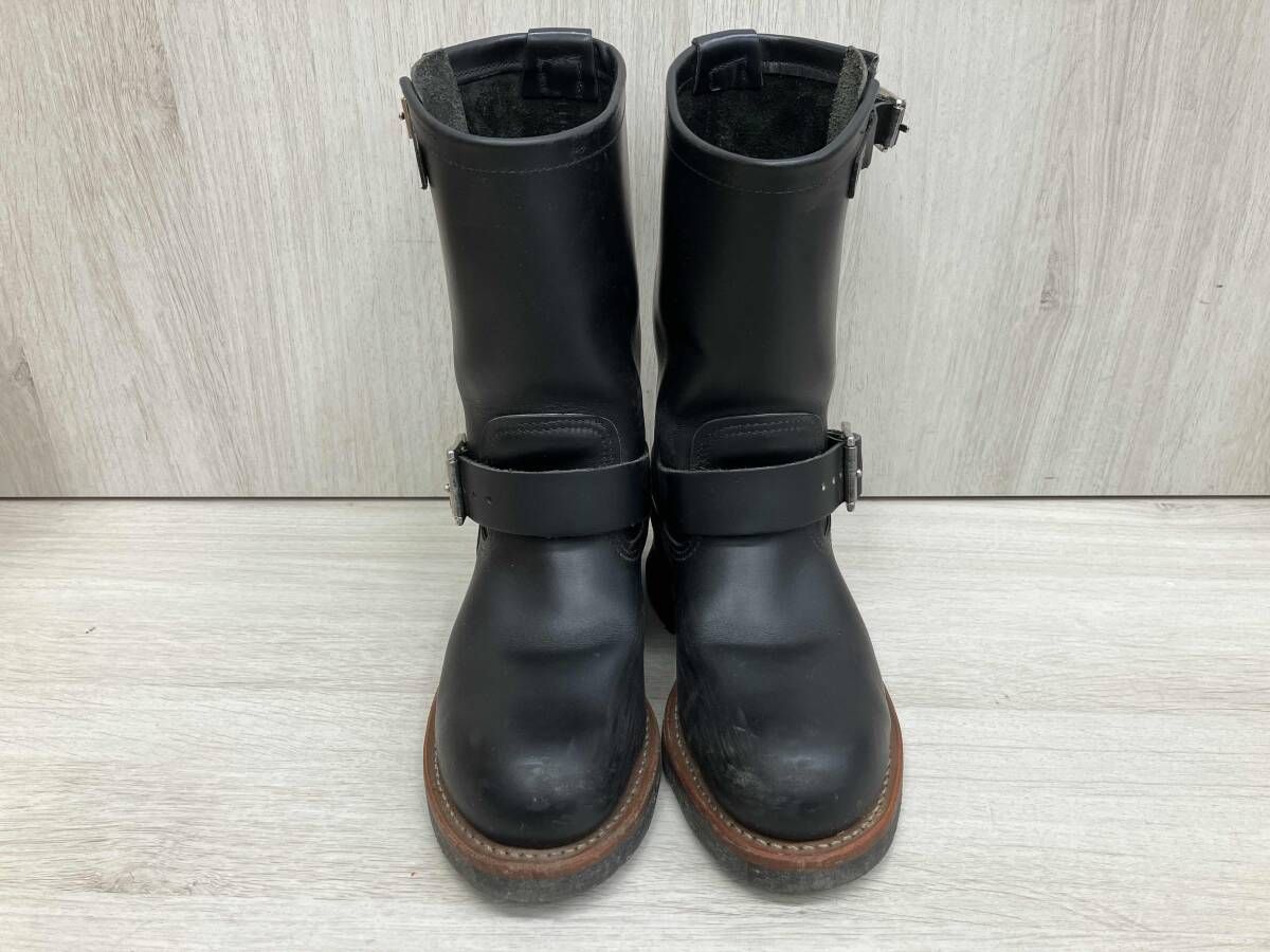 RED WING レッドウィング エンジニアブーツ BLK レザー D 2268 サイズ23 cm