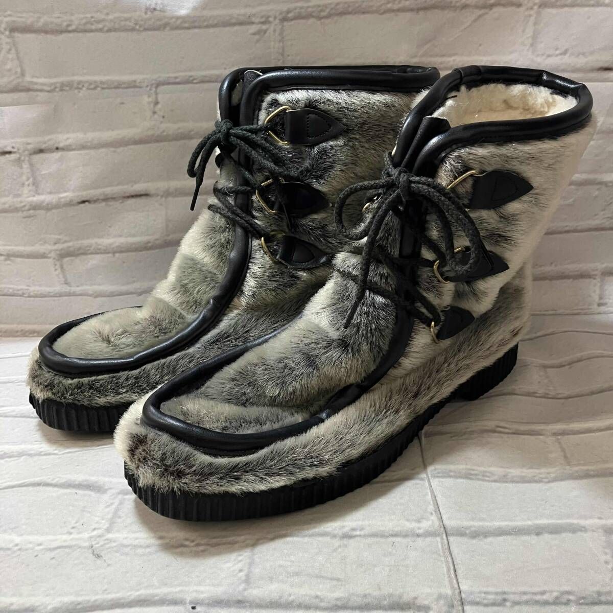 DUNHAMS |ダナム|アザラシ毛皮 |カナダ製 |その他ブーツ|表記サイズ12