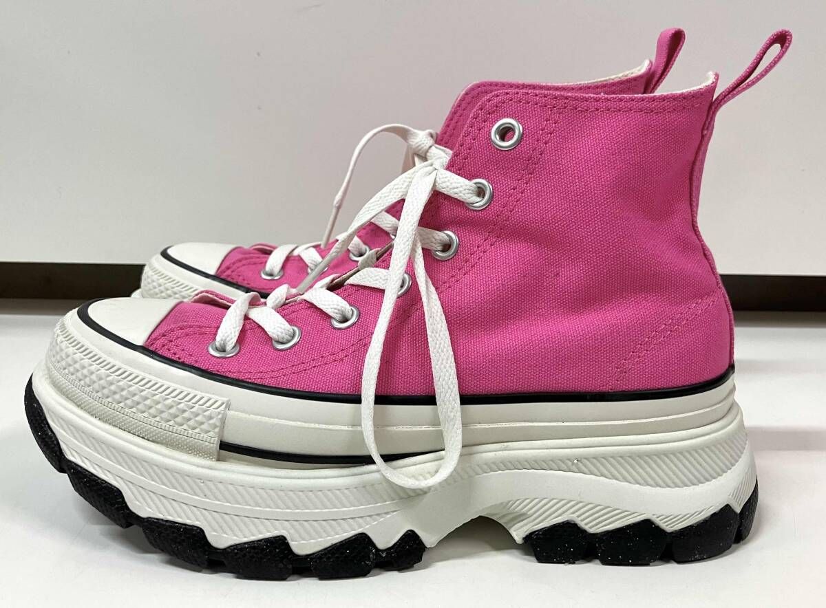 コンバース ALL STAR オールスター スニーカー 23 5 cm ショッキングピンク インドネシア製