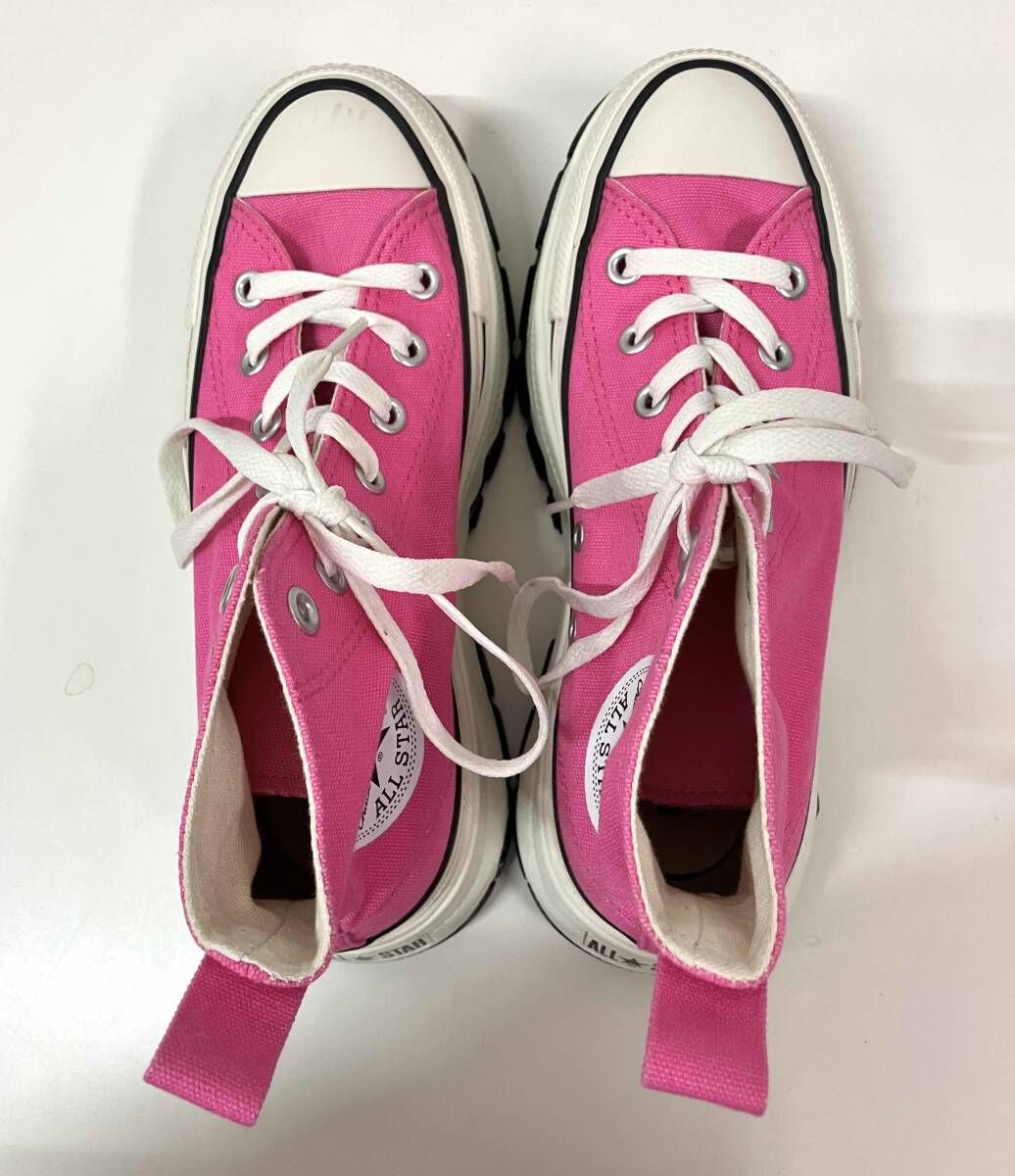コンバース ALL STAR オールスター スニーカー 23.5 cm ショッキングピンク インドネシア製