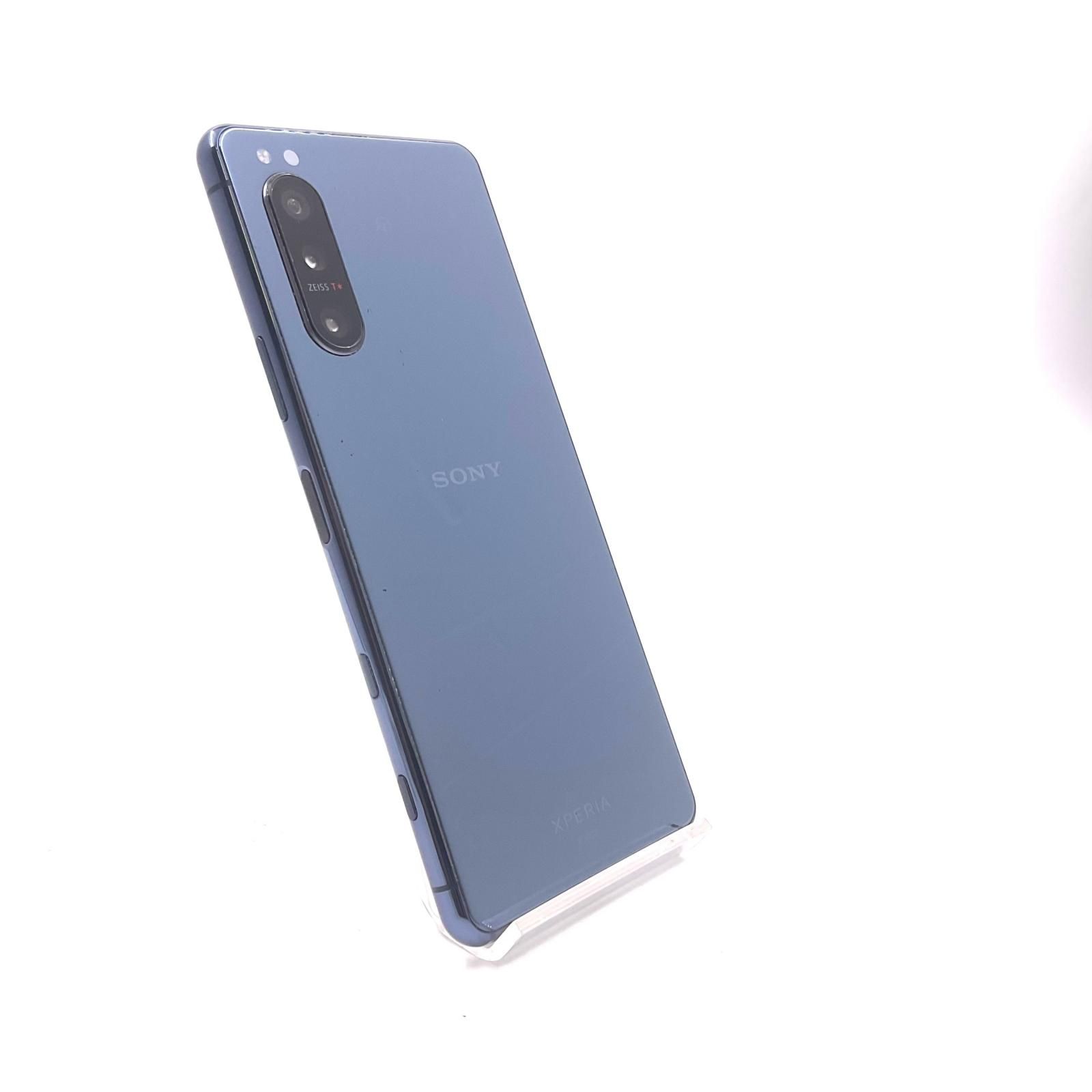 最速発送】Sony Xperia 5 II 128GB ブルー au SOG02 白ロム【難有