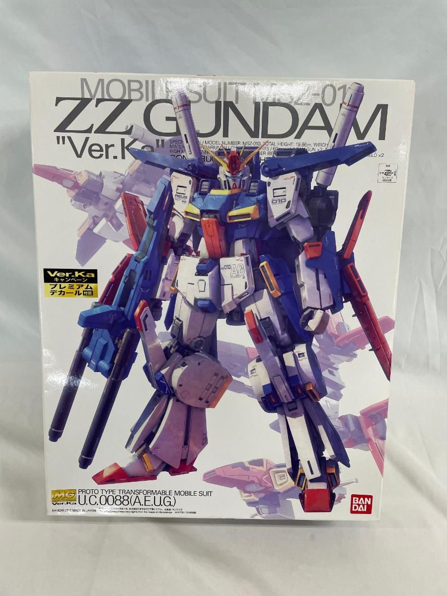 未開封】MG 機動戦士ガンダムZZ ダブルゼータガンダム Ver.Ka 1/100