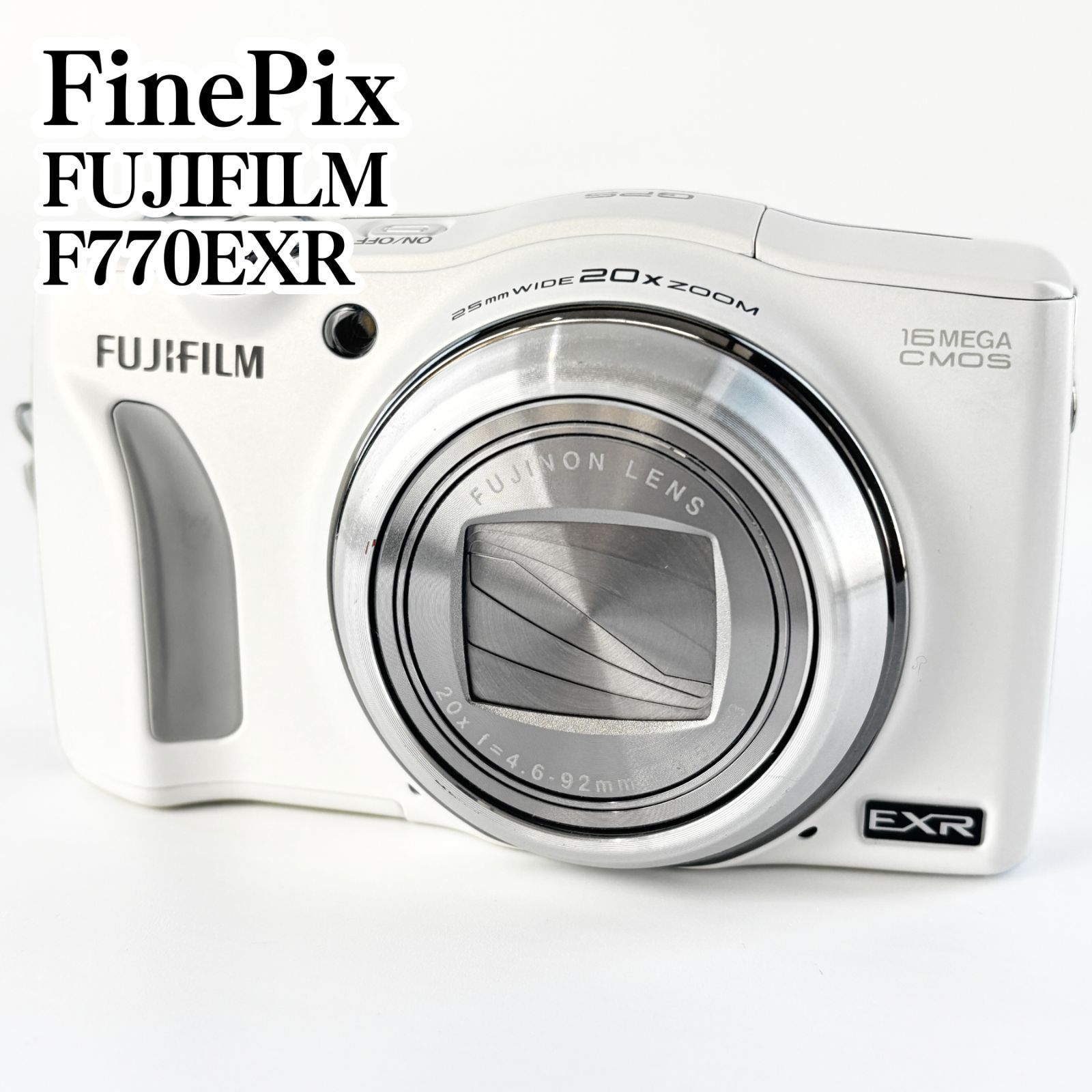 美品】FUJIFILM FinePix F770EXR コンパクトデジタルカメラ 動作確認