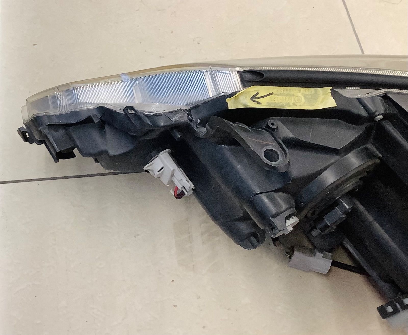 50 エスティマ ヘッドライト 左右セット 中期 後期型 （ H23年 取外し