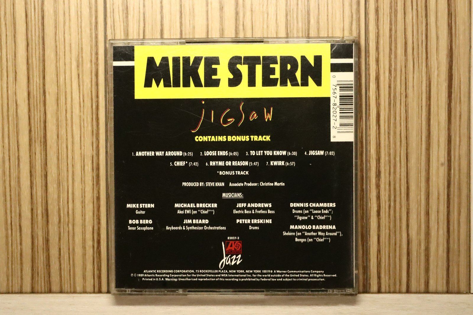 中古CD☆マイク・スターン/マイク・スターン□ Jigsaw 【7820272