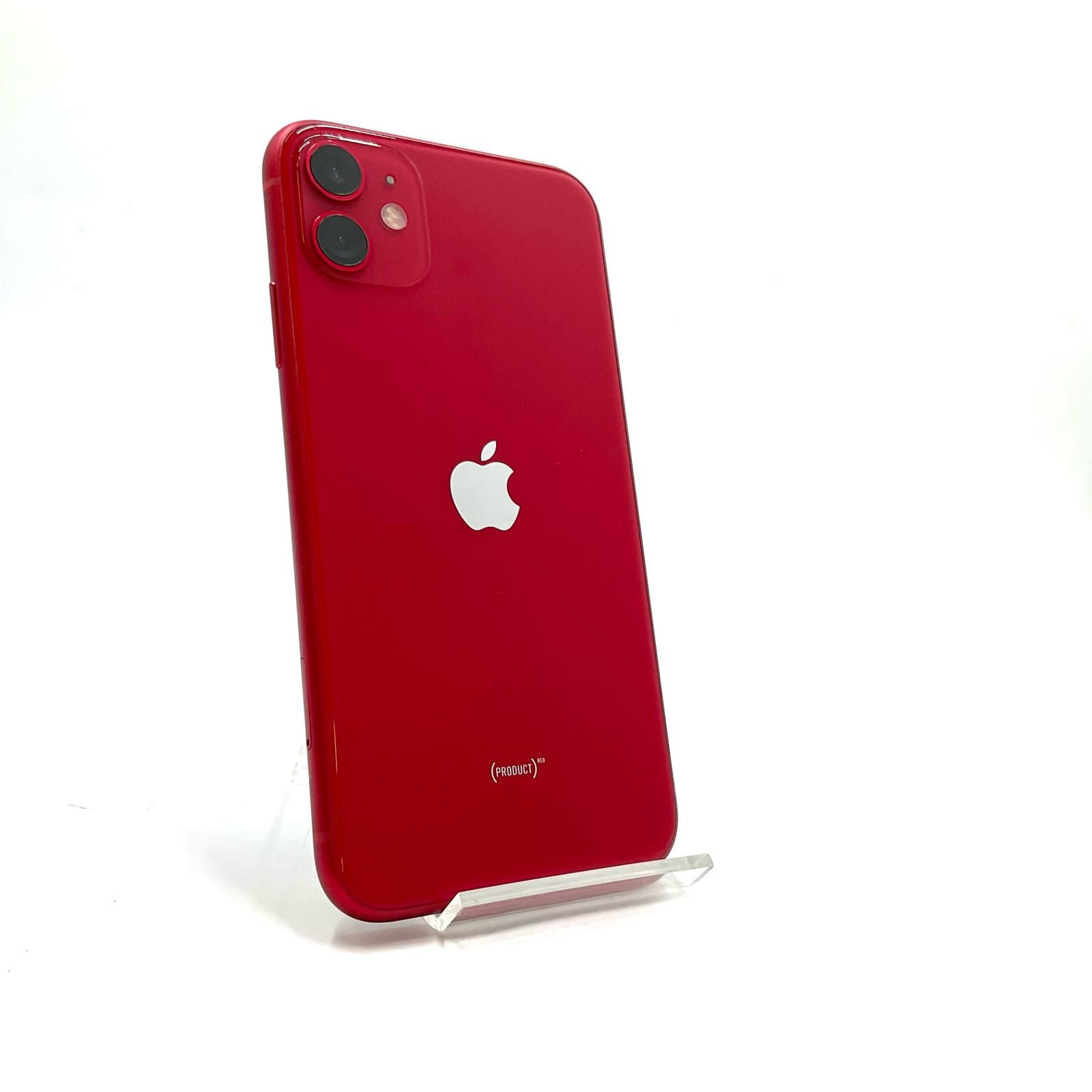 全額返金保証】【最速発送】 iPhone トップ 11 64GB (PRODUCT)RED au